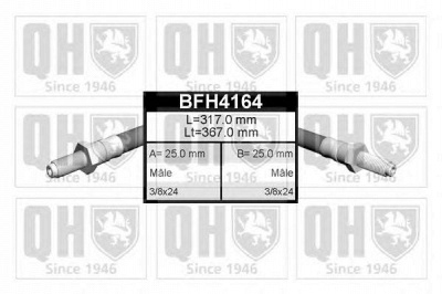 QUINTON HAZELL bfh4164 -  Тормозной шланг